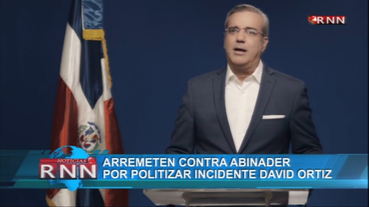 Arremeten Contra Abinader Por Politizar Incidente David Ortiz