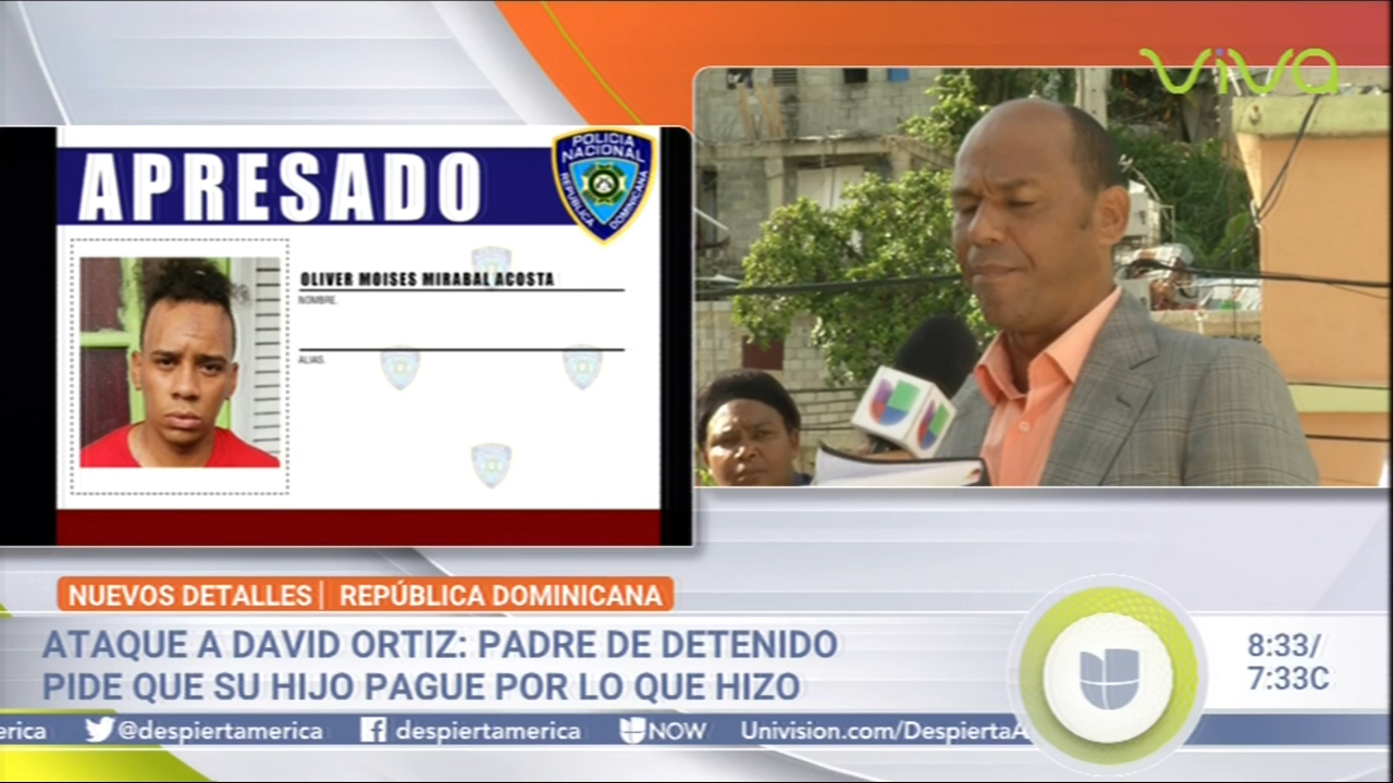 Declaraciones Del Padre De Oliver, Uno De Los Implicados Al Caso David Ortiz