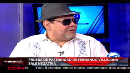 Fernando Villalona Habla Sobre Prueba De Paternidad