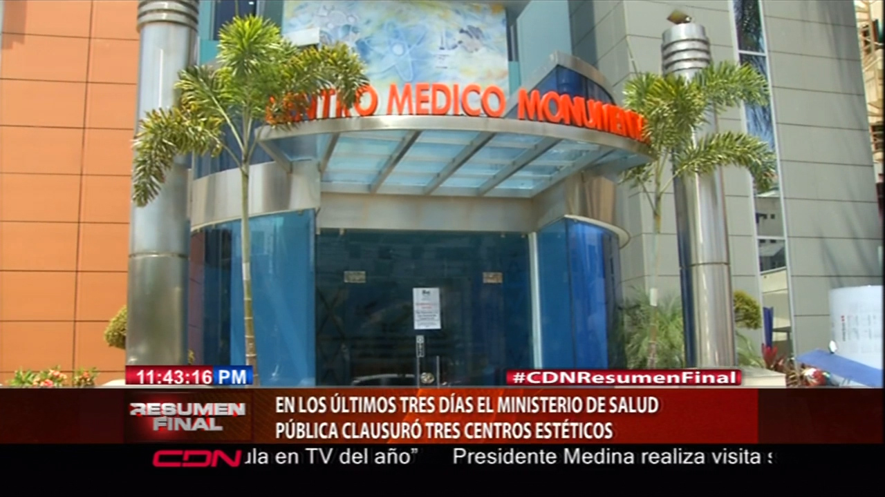 En Los Últimos Tres Días El Ministerio De Salud Pública Clausuró Tres Centros Estéticos