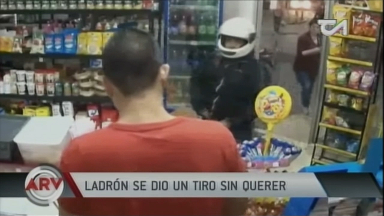 Ladrón Se Dio Un Tiro Sin Querer