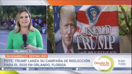 Presidente Trump Lanza Su Campaña De Reelección Para El 2020 En Orlando, Florida