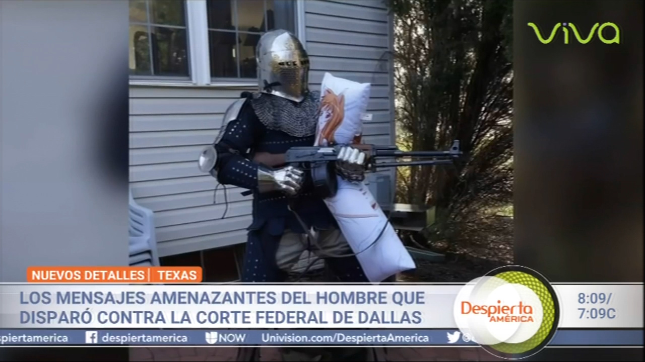 Los Mensajes Amenazantes Del Hombre Que Disparó Contra La Corte De Dallas, Texas