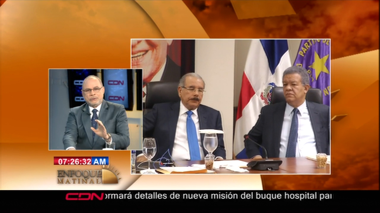 El Problema Serio De Los Miembros Del PLD Es Que No Se Tienen Confianza