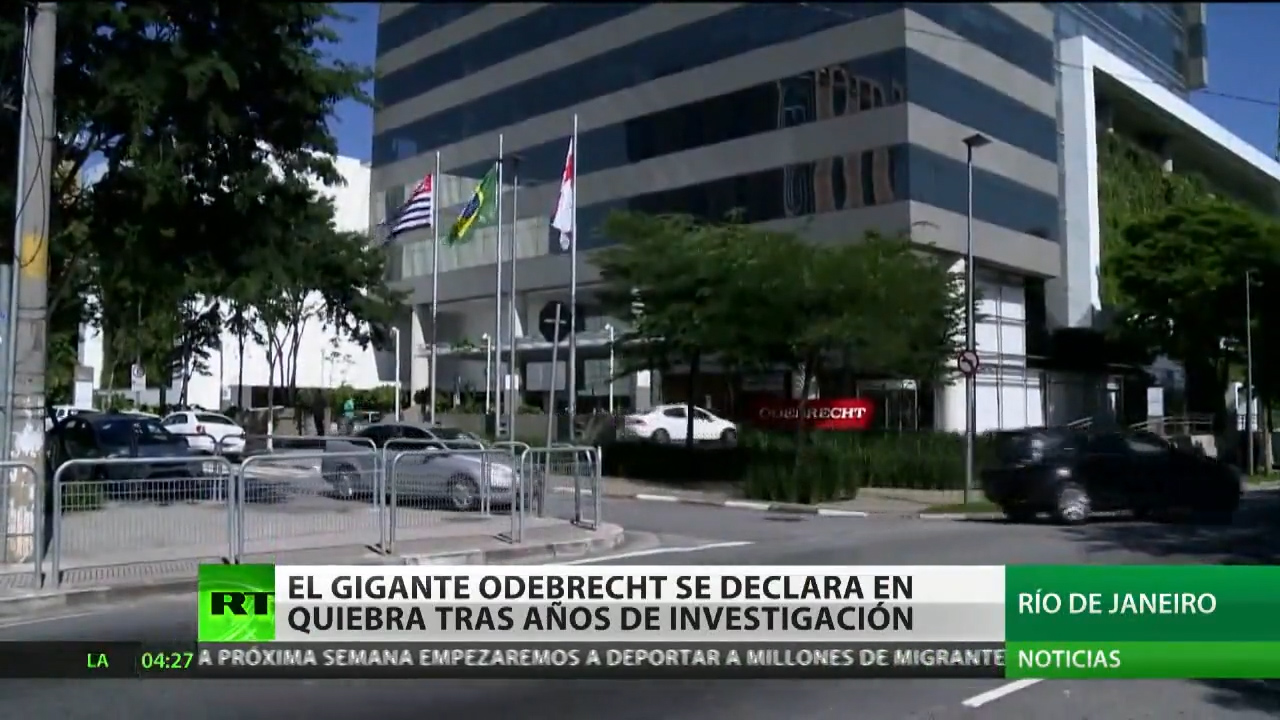 El Gigante ODEBRECHT Se Declara En Quiebra Tras Años De Investigación