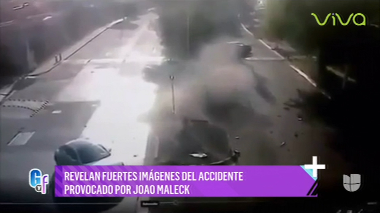 Revelan Fuertes Imágenes Del Accidente Provocado Por Joao Maleck