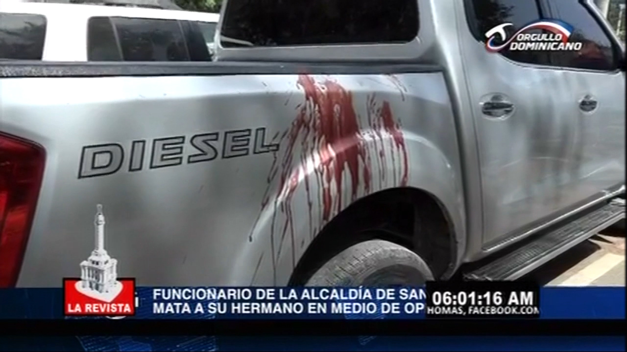 Funcionario De La Alcaldía De Santiago Mata A Su Hermano En Medio De Operativo