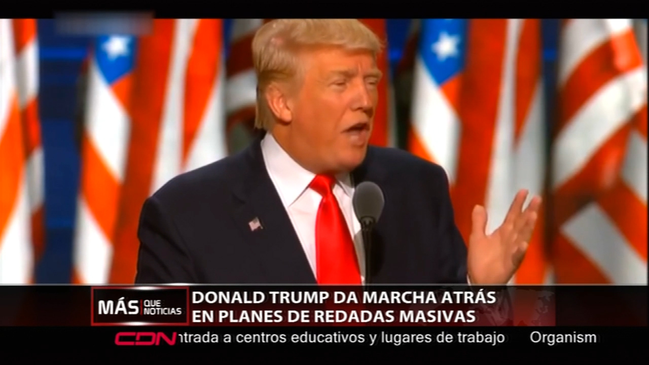 Donald Trump Da Marcha Atras En Planes De Redadas Masivas