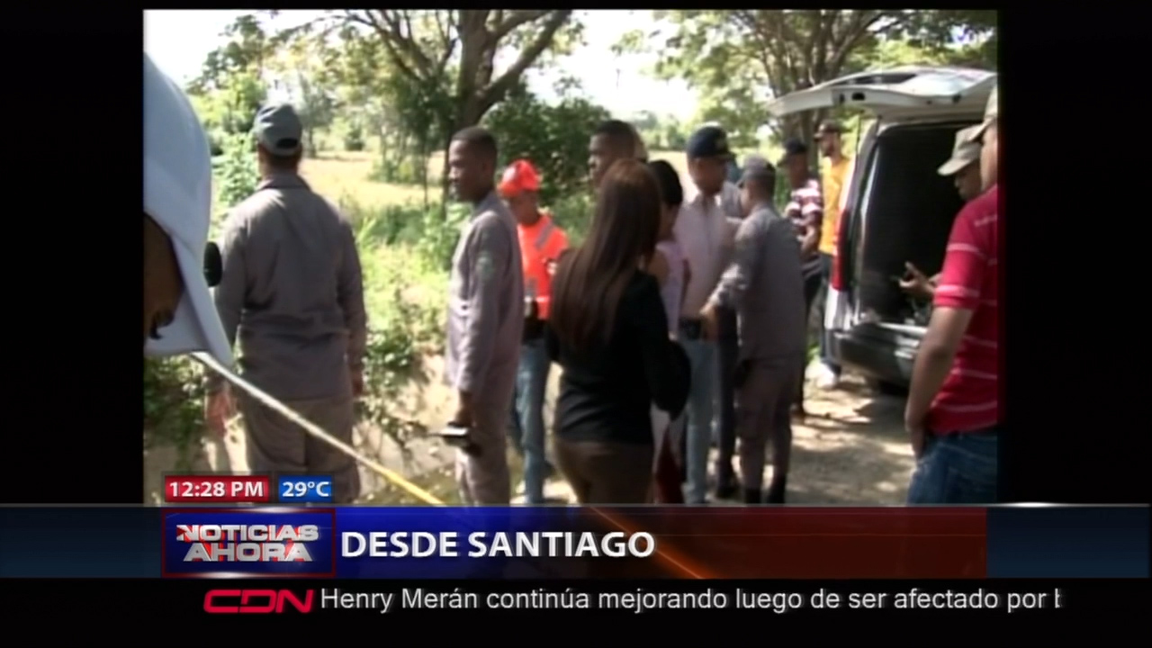 Encuentran El Cuerpo Sin Vida De Un Taxista En Un Canal De Riego En El Sector De La Ciénega, Santiago