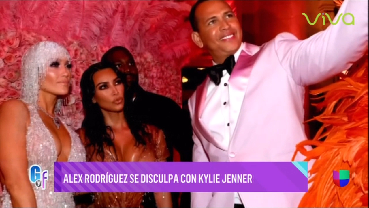 Alex Rodriguez Se Disculpa Con Kylie Jenner