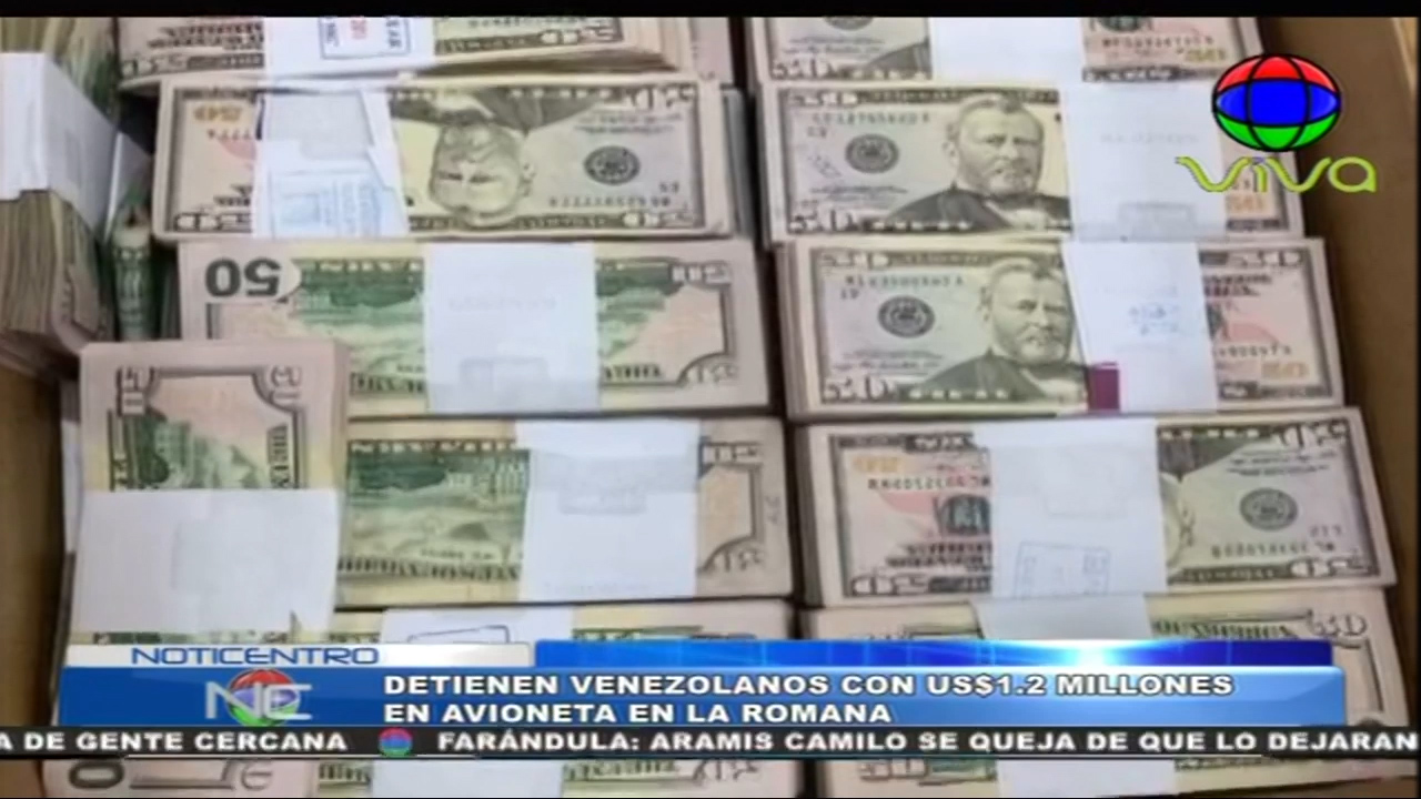 Detienen Venezolanos Con 1.2 Millones De Dólares En Avioneta En La Romana