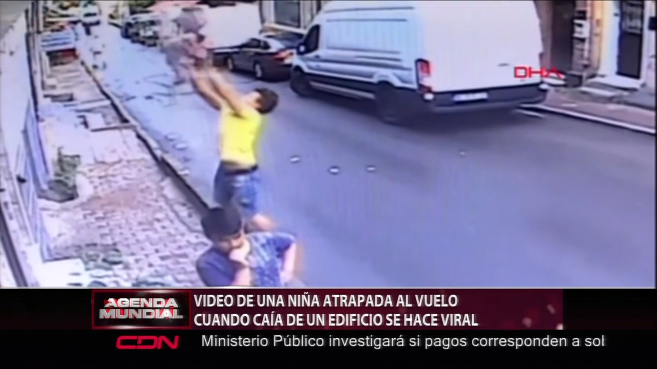 Video De Una Niña Que Caía De Un Edificio Se Hace Viral