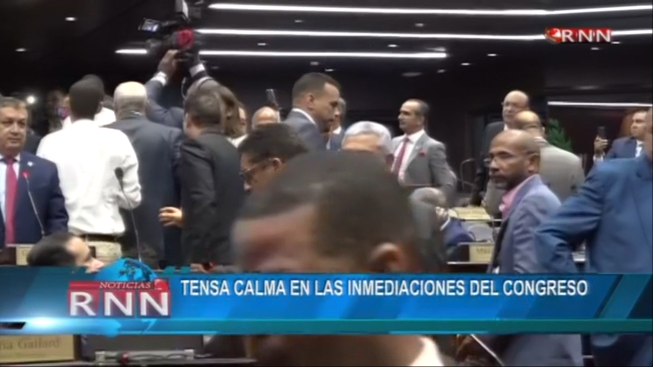 Tensa Calma En Las Inmediaciones Del Congreso