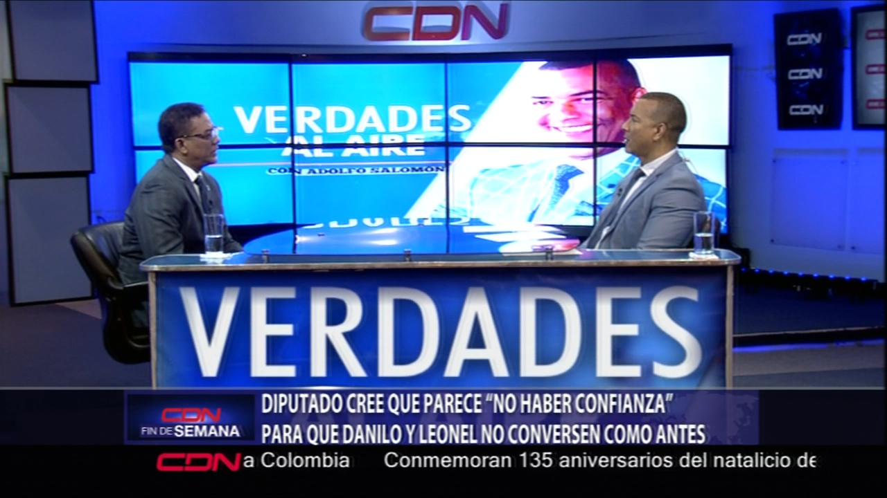 Diputado Cree Que Parece “No Haber Confianza” Para Que Danilo Y Leonel Conversen Como Antes