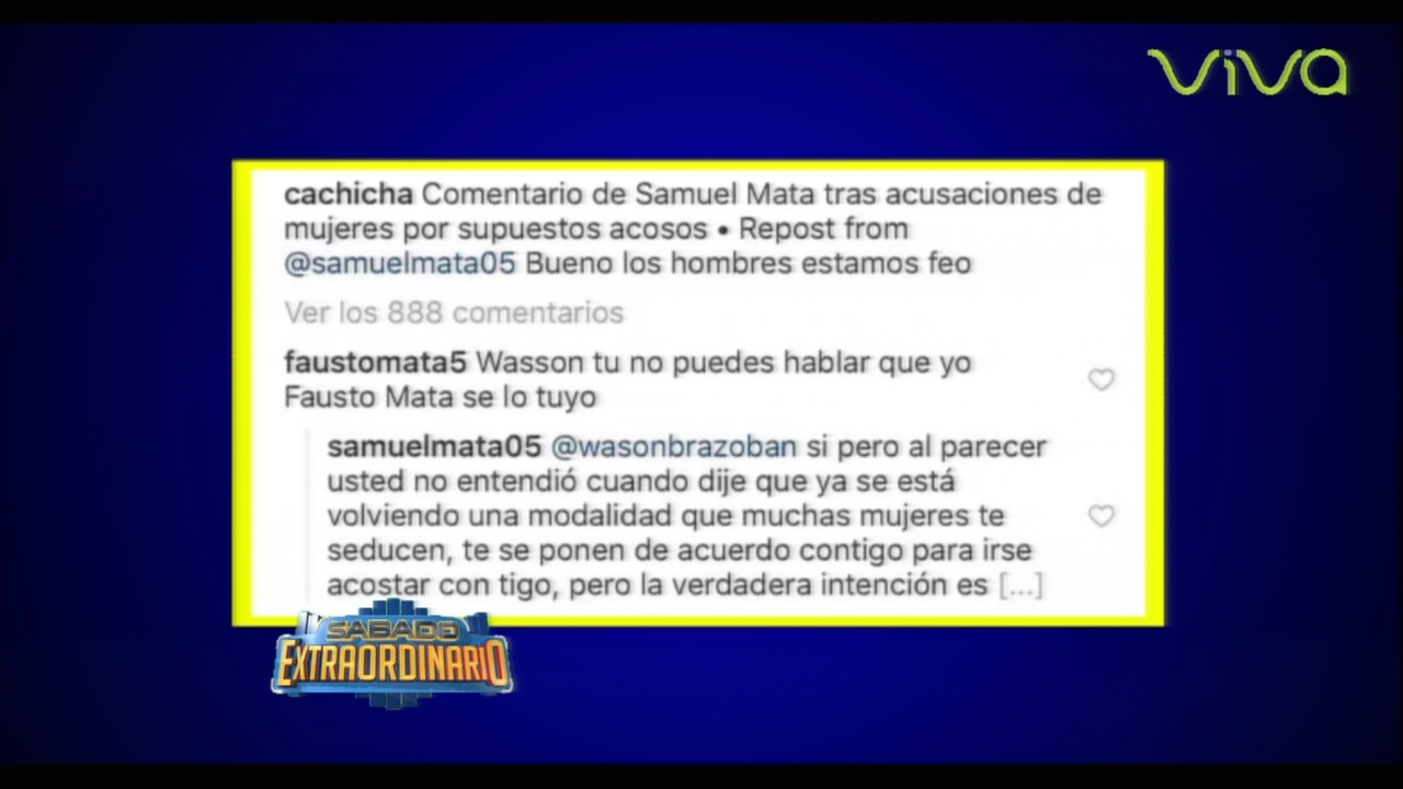 Continúa El Lío Entre Samuel Mata Y Wason Brazoban En “Los Picantes”