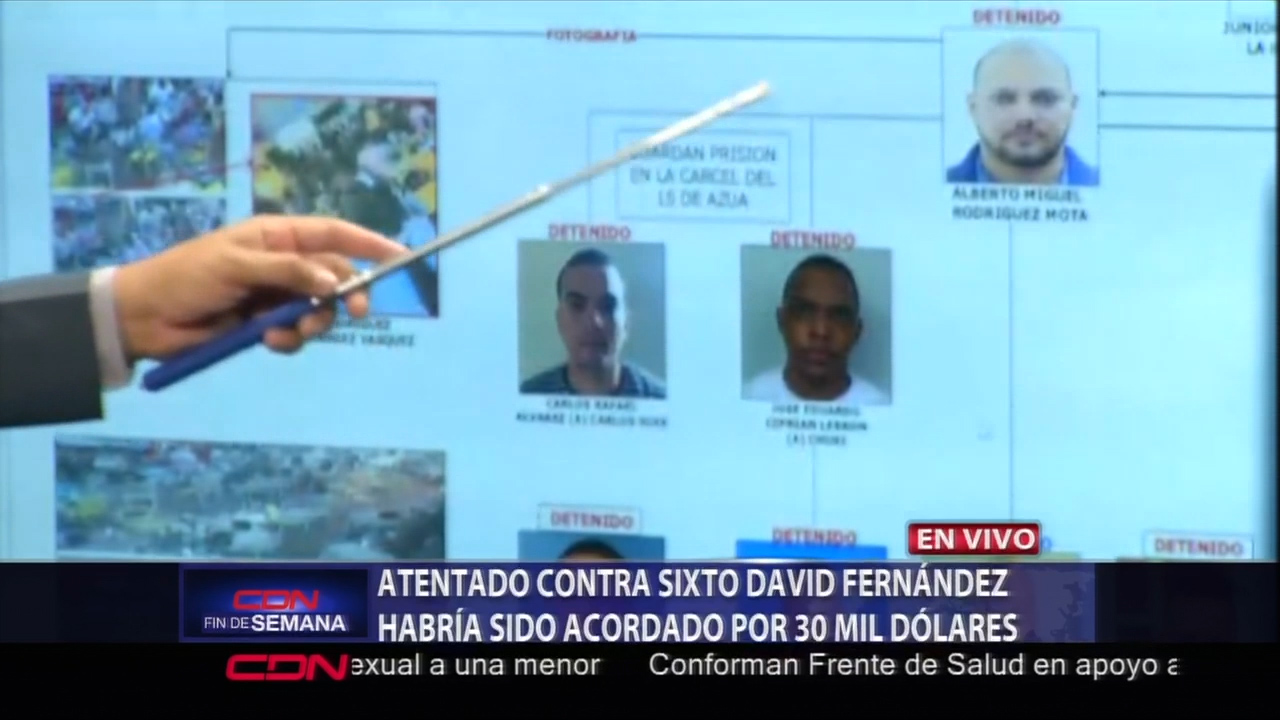 Atentado Contra Sixto David Fernández Habría  Sido Acordado Por 30 Mil Dólares