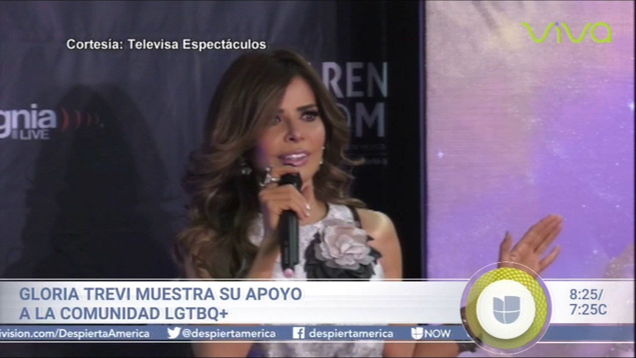 Gloria Trevi Muestra Su Apoyo A La Comunidad LGBT Q+