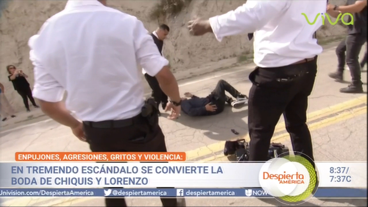 “Empujones, Agresiones, Gritos Y Violencia” En Tremendo Escándalo Se Convierte La Boda De Chiquis Y Lorenzo