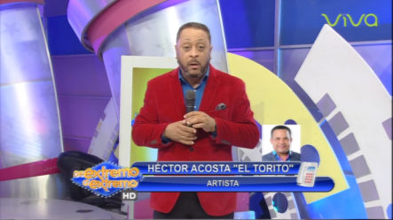 Hector Acosta Le Regala Hoy Una Presentación Musical A Juma Bonao