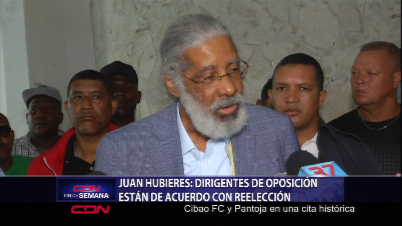 Juan Hubieres Dice Todo El Que Esta Callado En Este Pais Esta Apoyando La Reelección