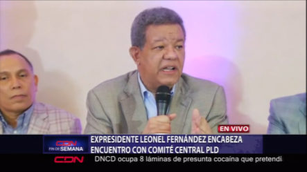 Leonel Fernandez Dice  Que Un 60% De La Población  Esta En Desacuerdo Con  La Reforma A La Constitución