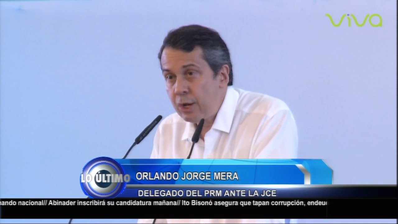 PRM Depósito Ante La JCE El Padrón Cerrado Con Más De 1 Millón De Militantes Para Las Primarias