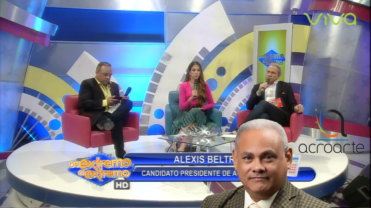 Alexis Beltre Presidente Acroarte Le Hace Un Llamado A Fausto Polanco De Unidad En La Institución