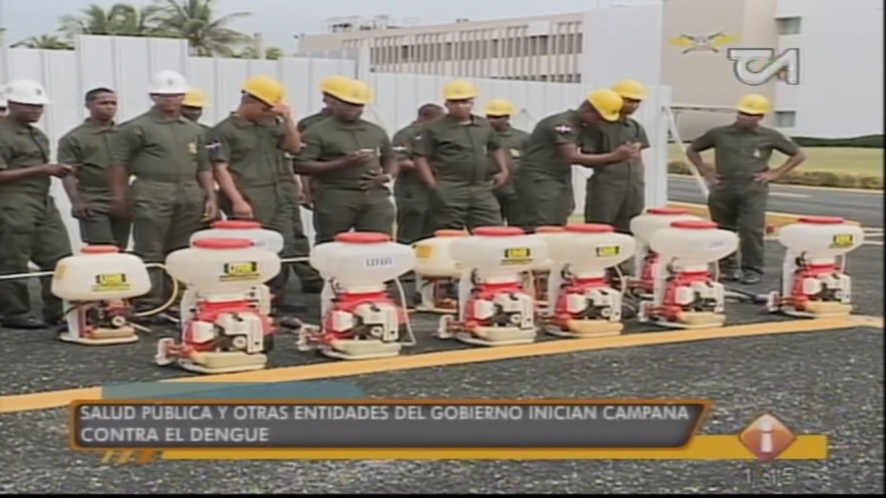 Salud Pública Y Otras Entidades Del Gobierno Inician Campaña Contra El Dengue