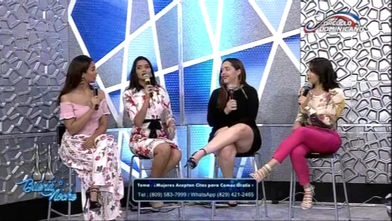 Buena Noche: ¿Es Cierto Que Hay Mujeres Que Aceptan Citas Para Comer Gratis?