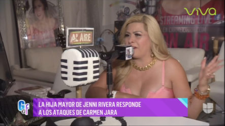 La Hija Mayor De Jenni Rivera Responde A Los Ataques De Carmen Jara