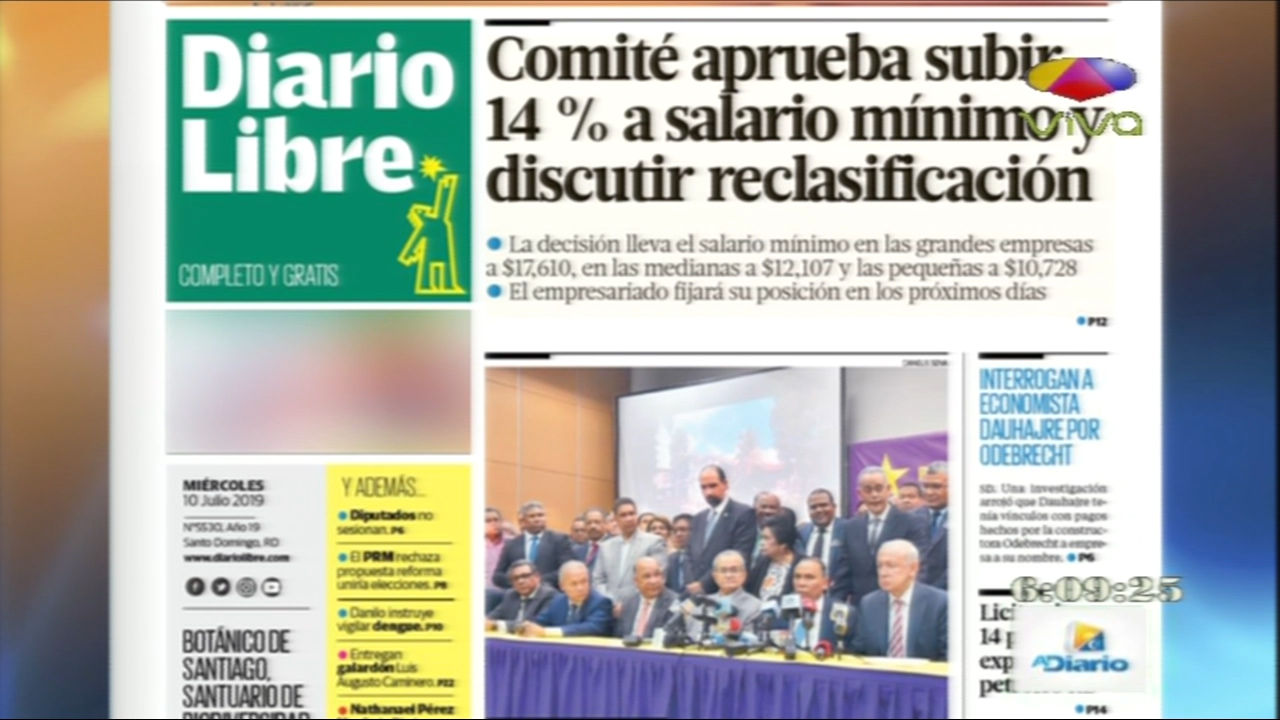 Resumen De Las Portadas De Los Periódicos En La Mañana De Hoy 10 De Julio Del Año 2019