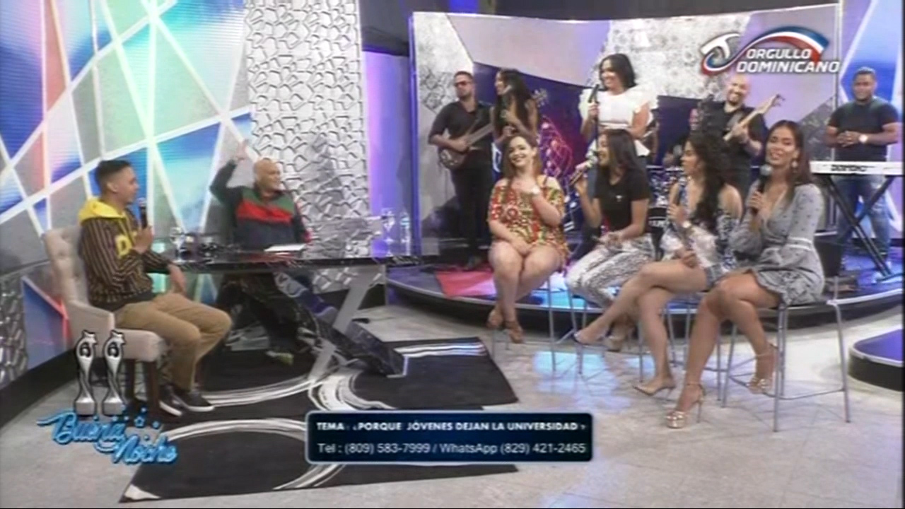 Comentando Con Pio RD En Buena Noche: ¿Por Qué Jóvenes Dejan La Universidad?