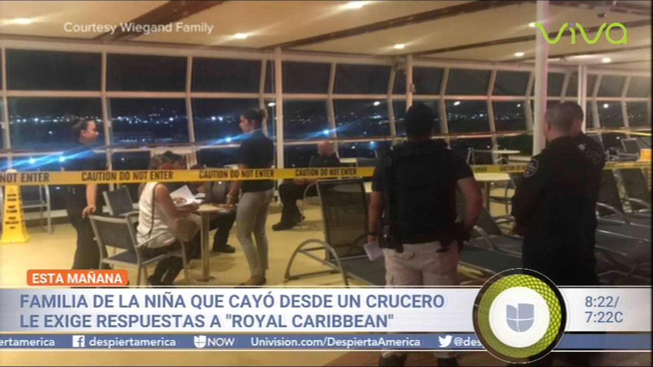 Familiares De La Niña Que Cayó Desde Un Crucero Le Exigen Respuestas A “Royal Caribbean”