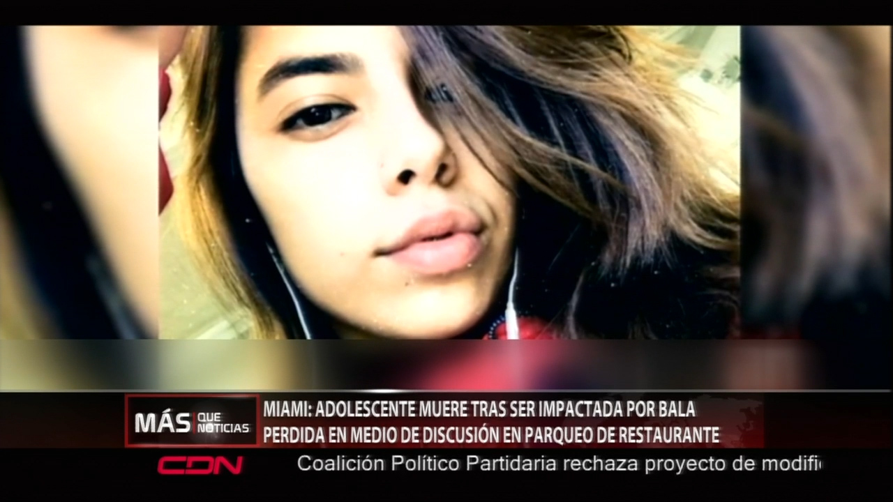 Una Adolescente Muere Tras Ser Impactada Por Una Bala Perdida En El Parqueo De Un Restaurante En Miami