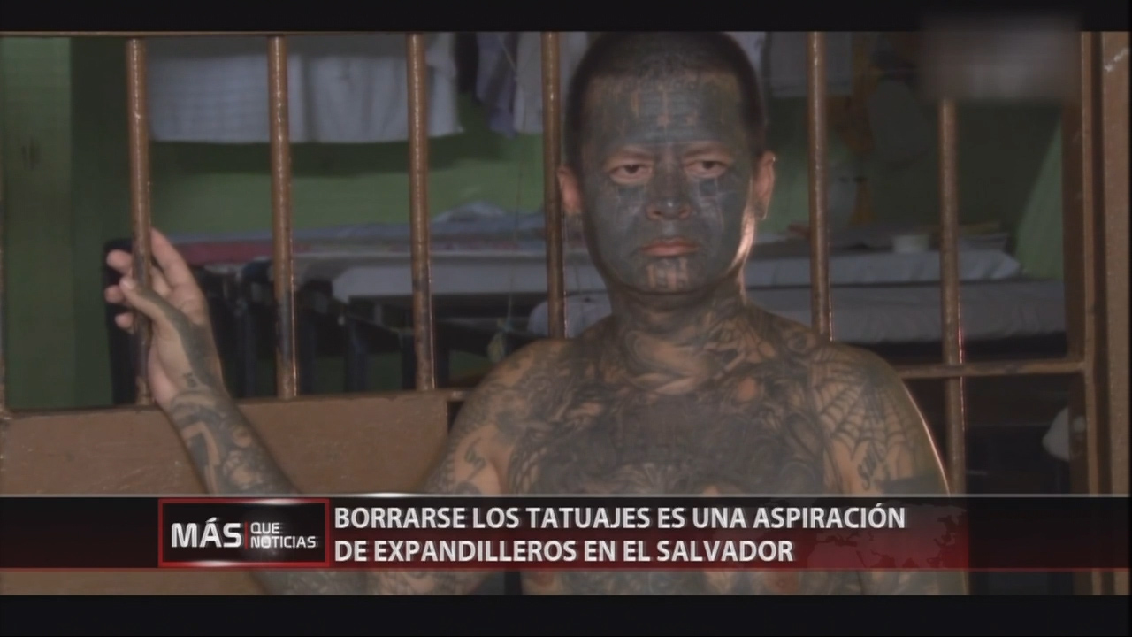 Expandilleros Del Salvador Sueñan Con Borrarse Sus Tatuajes