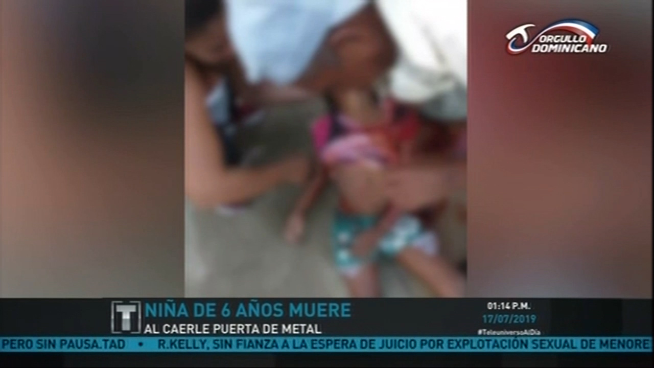 Niña De 6 Años Muere Al Caerle Un Portón De Metal