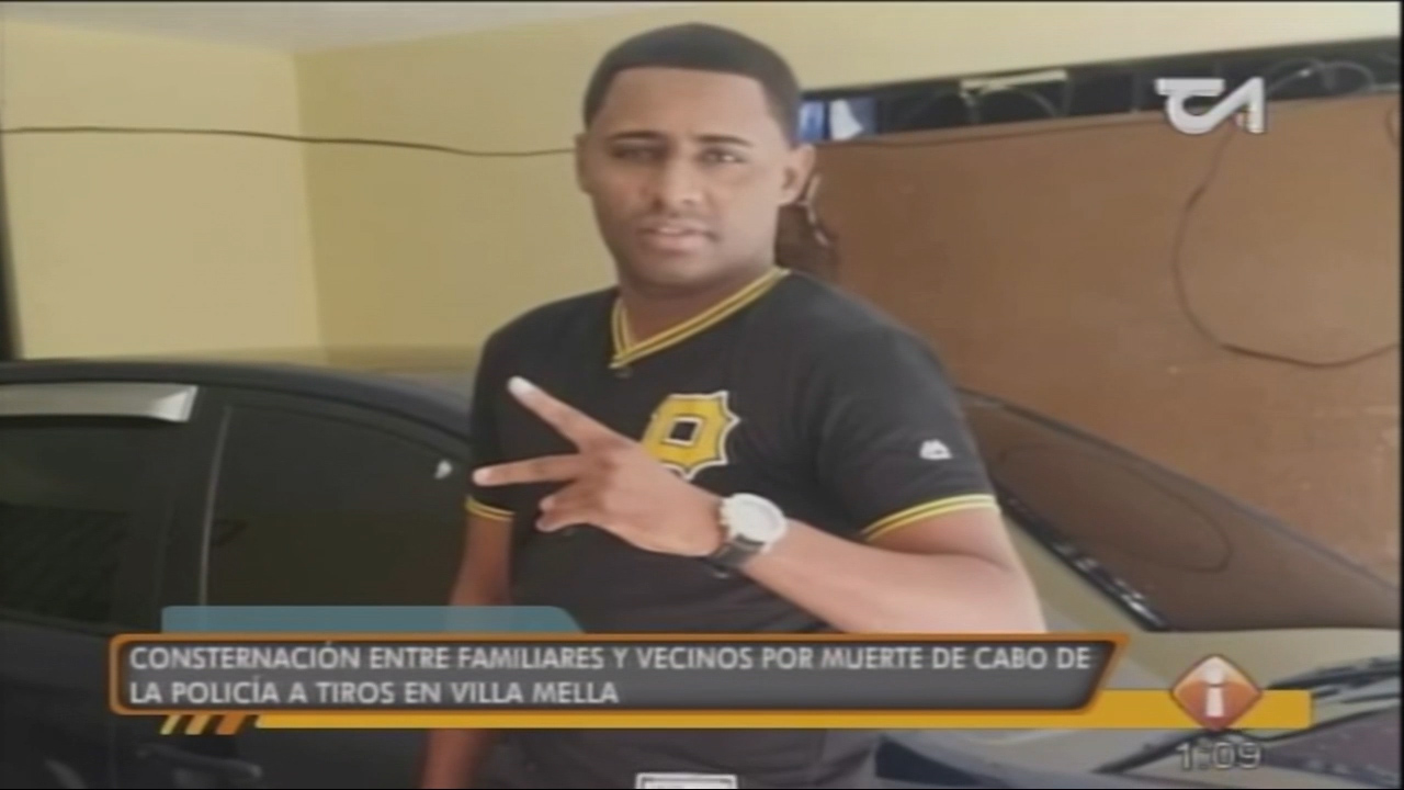 Consternación Por Muerte De Cabo De La Policía En Villa Mella