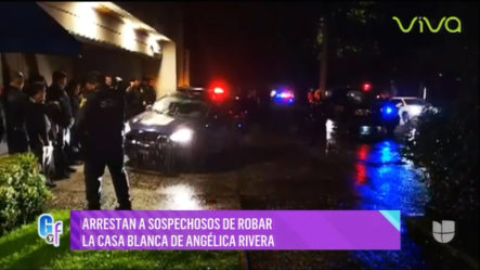 Arrestan Sospechosos De Robar La Casa Blanca De Angélica Rivera