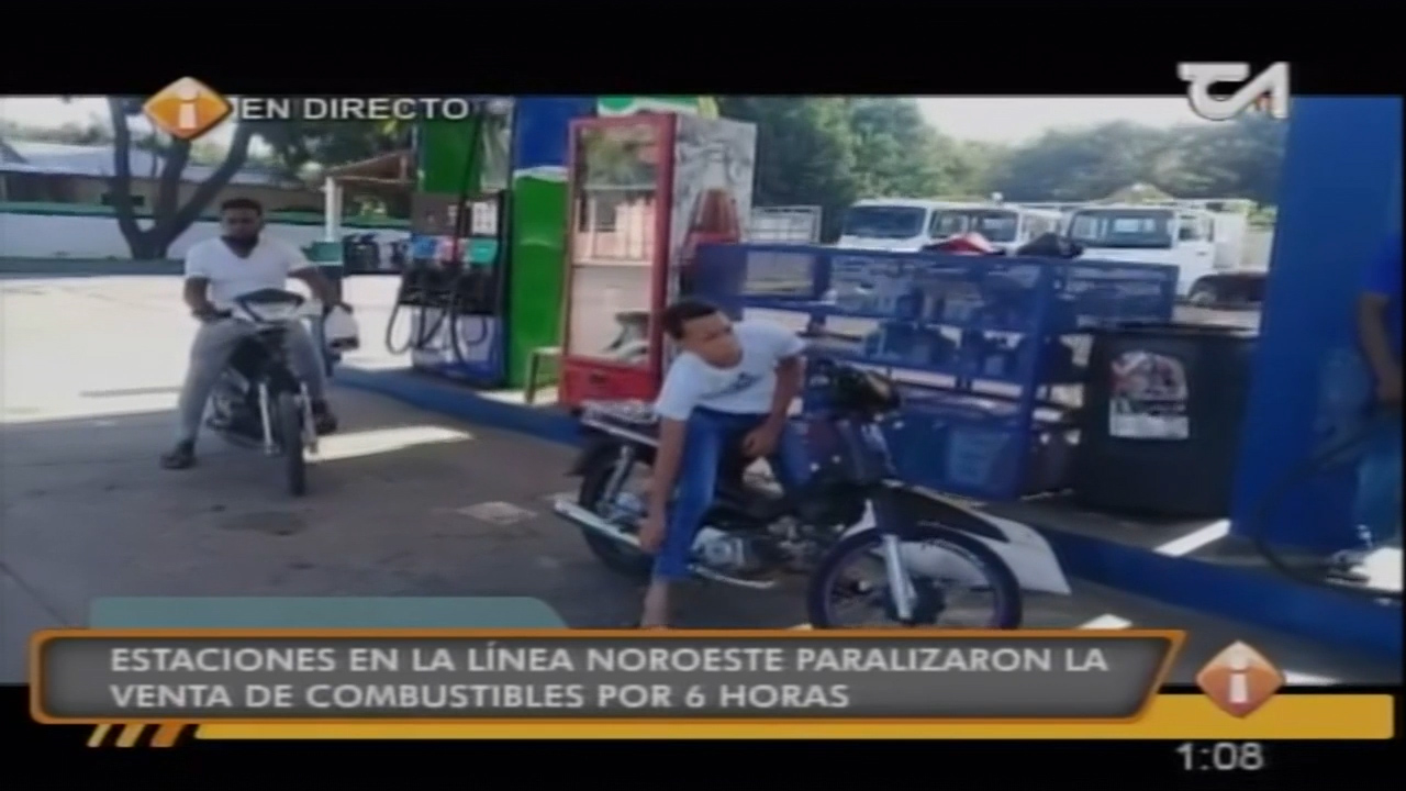 Estaciones En La Línea Noroeste Paralizaron La Venta De Combustibles Por 6 Horas