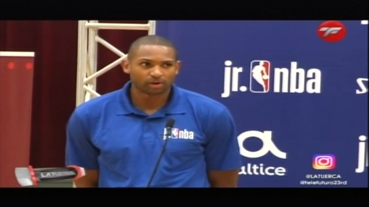 Kenny Valdez Comenta Sobre La Rueda De Prensa De Al Horford Para Su Participación En El Junior Camp De La NBA