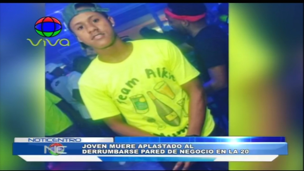 Joven Pierde La Vida Al Ser Aplastado Por Una Pared De Un Repuesto En Villa Juana