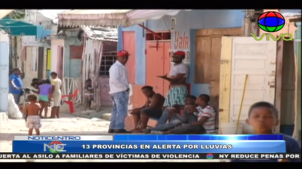 13 Provincias En Alerta Por Lluvias