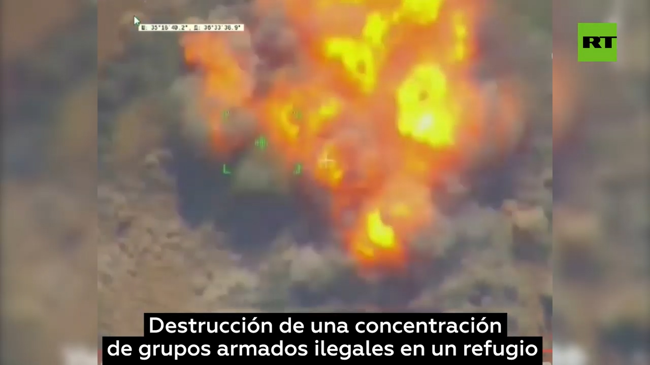 La Aviación Rusa Destruye Artillería Y Escondites De Terroristas En Siria