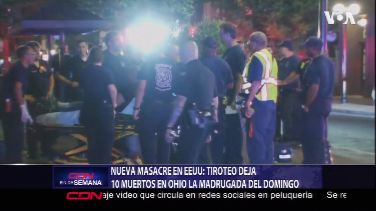 Nueva Masacre En EE.UU. Tiroteo En Ohio Deja 10 Muertos En La Madrugada De Este Domingo
