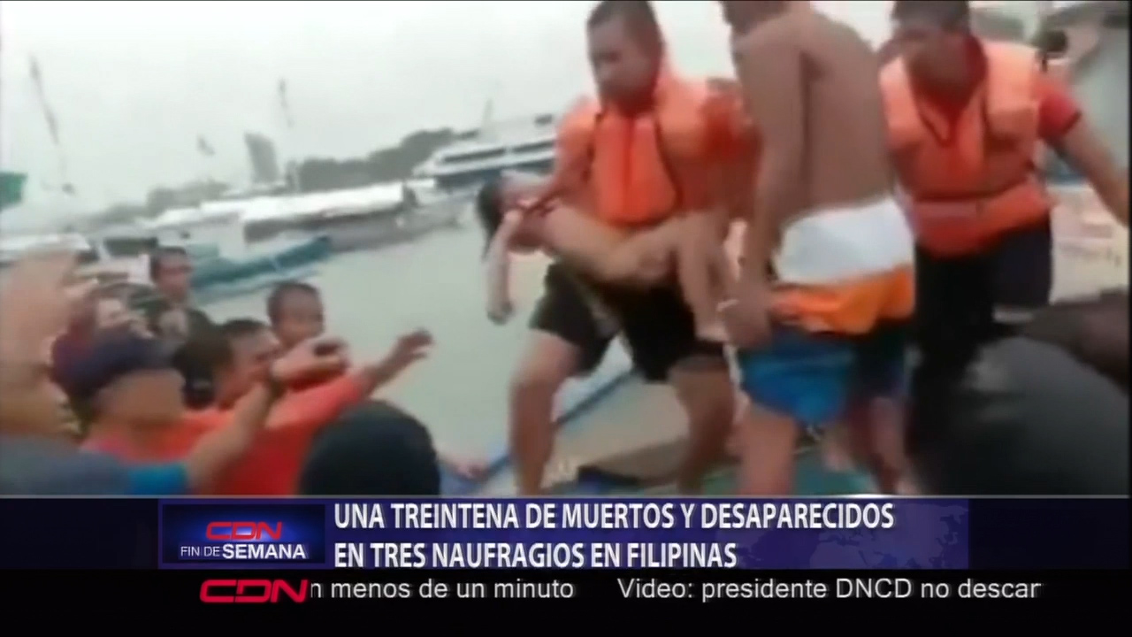 Una Treintena De Muertos Y Desaparecidos En Tres Naufragios En Filipinas