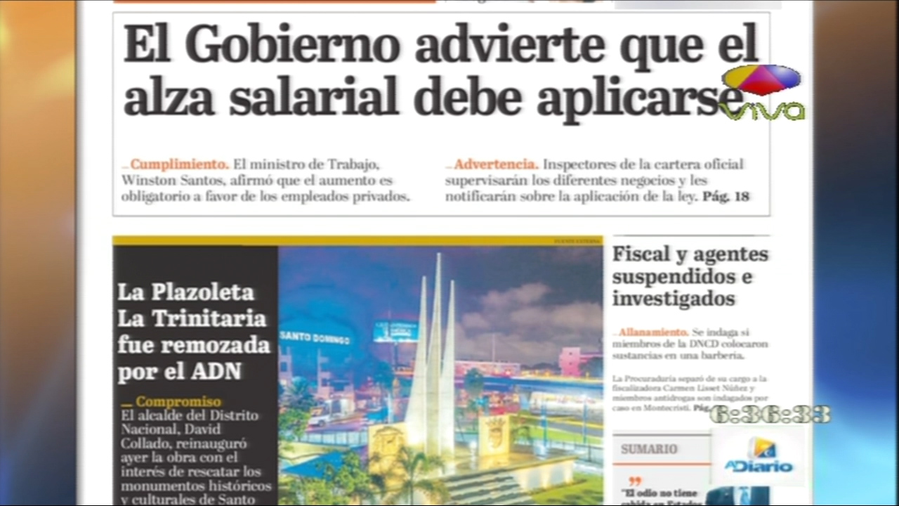 Informaciones En Las Portadas De Los Periódicos Del Dí​​​a De Hoy 5 De Agosto Del Año 2019