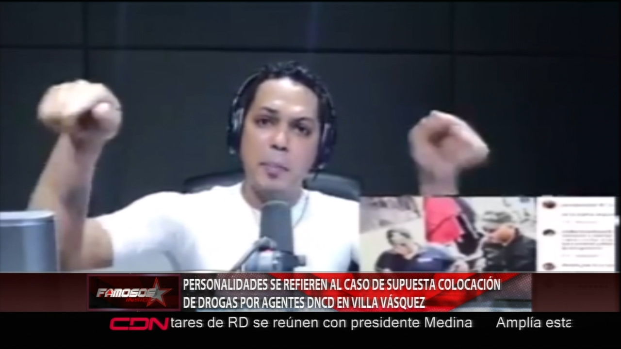 Diferentes Personalidades Hablaron Sobre El Caso De La DNCD En Villa Vasquez