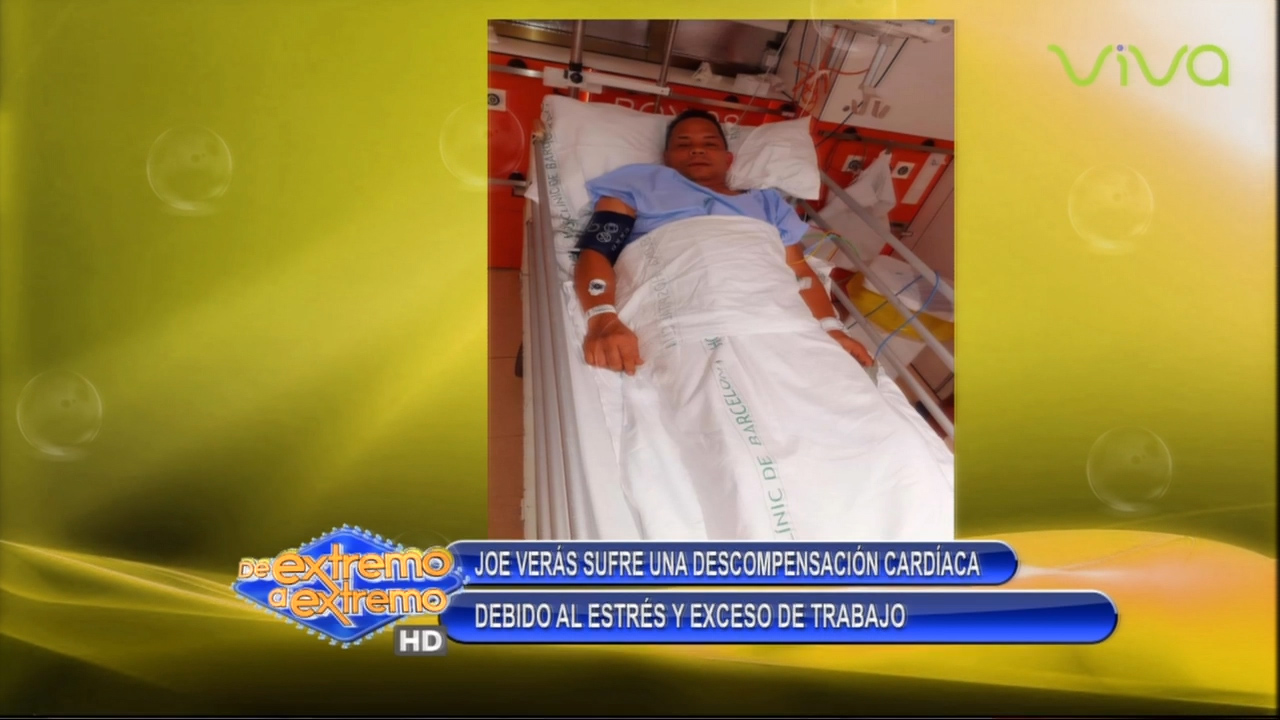 Joe Veras Sufre Ataque De Taquicardia