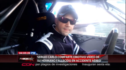 Sergio Carlo Comparte Emotivo Video De Su Hermano Fallecido