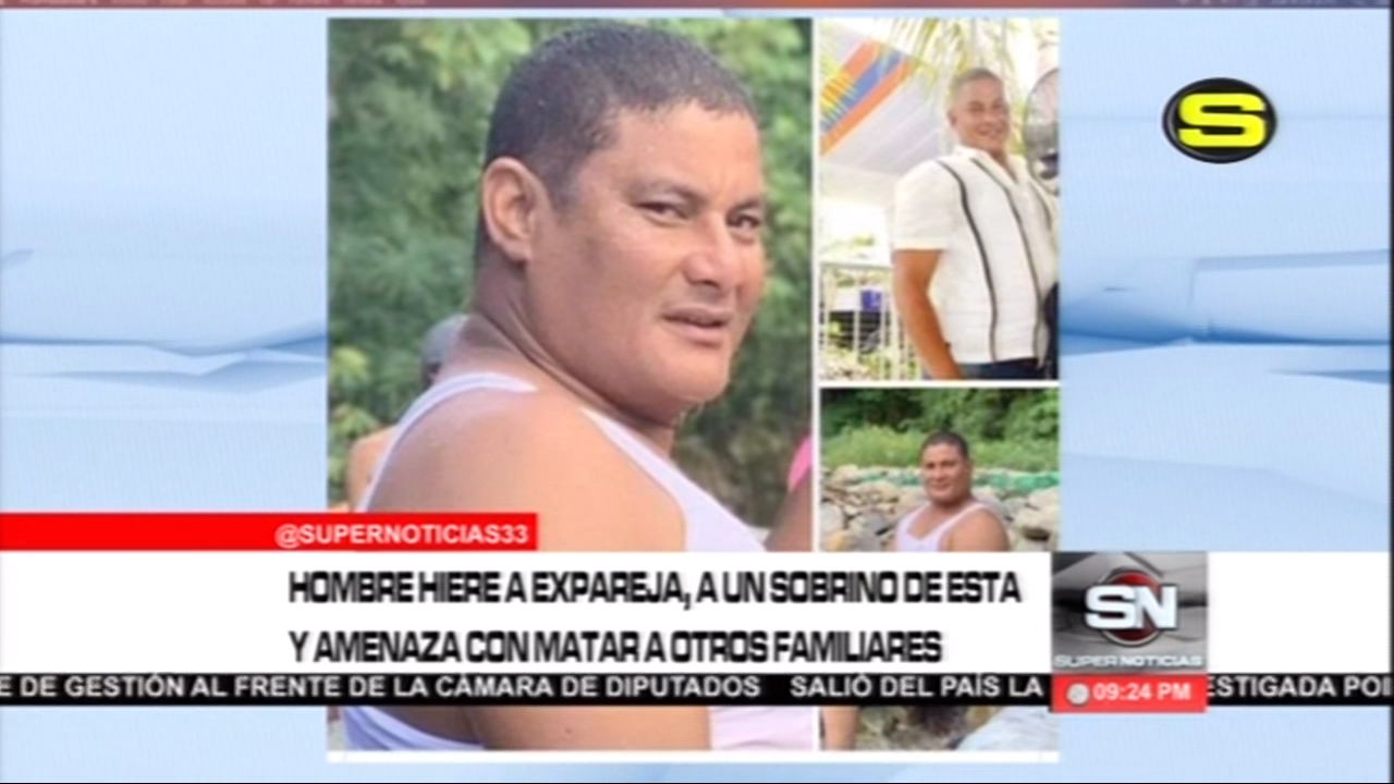 Hombre Hiere A Ex Pareja Y A Un Sobrino De Esta Y Amenaza Con Matar A Otros Familiares